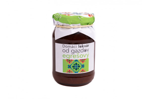 Gooseberry jam from Gazdovia