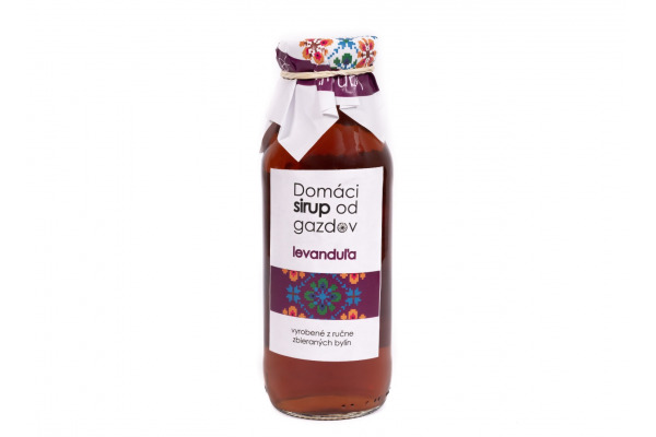 Lavender syrup from Gazdov, 300 ml