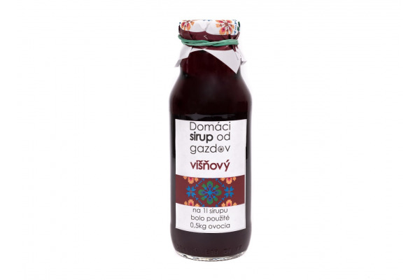 Cherry syrup from Gazdov, 300 ml